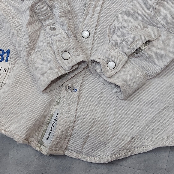 Guess Long Sleeve Button Down Shirt - Picture 6 of 8
